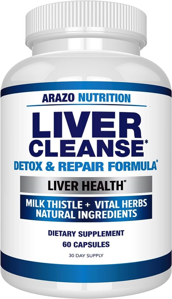 Arazo Nutrition Liver Cleanse Detox & Repair Formula